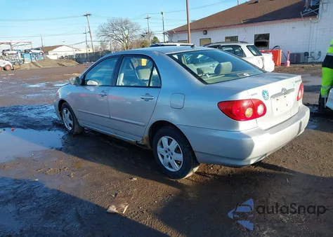 2006 Toyota Corolla Le from USA, damaged, VIN JTDBR32E460057884